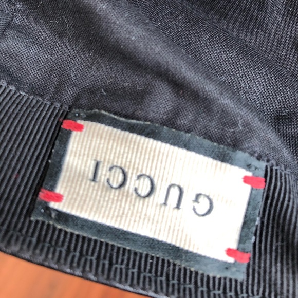 Gucci Montecarlo Rap Baseball Cap Black Patent - Picture 5 of 7